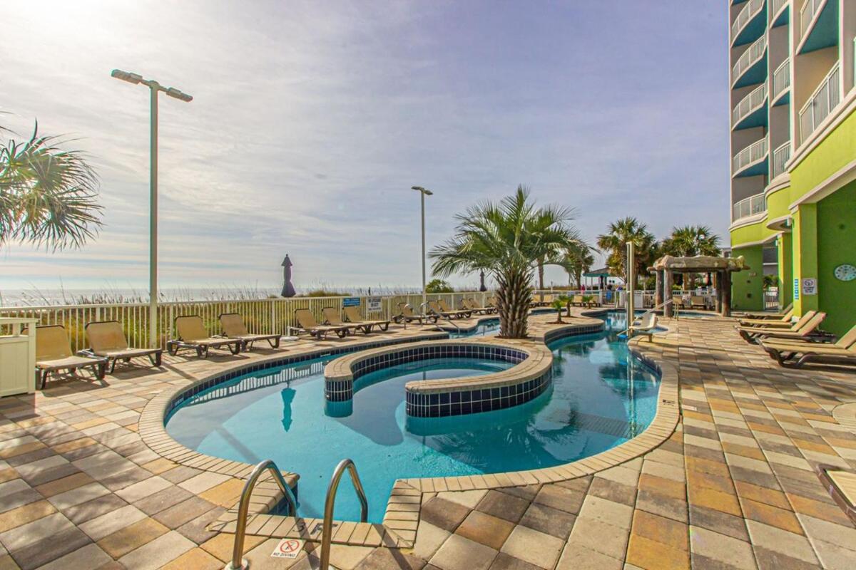 Towers On The Grove 724 Direct Oceanfront Suite Sleeps 6 Guests マートルビーチ エクステリア 写真