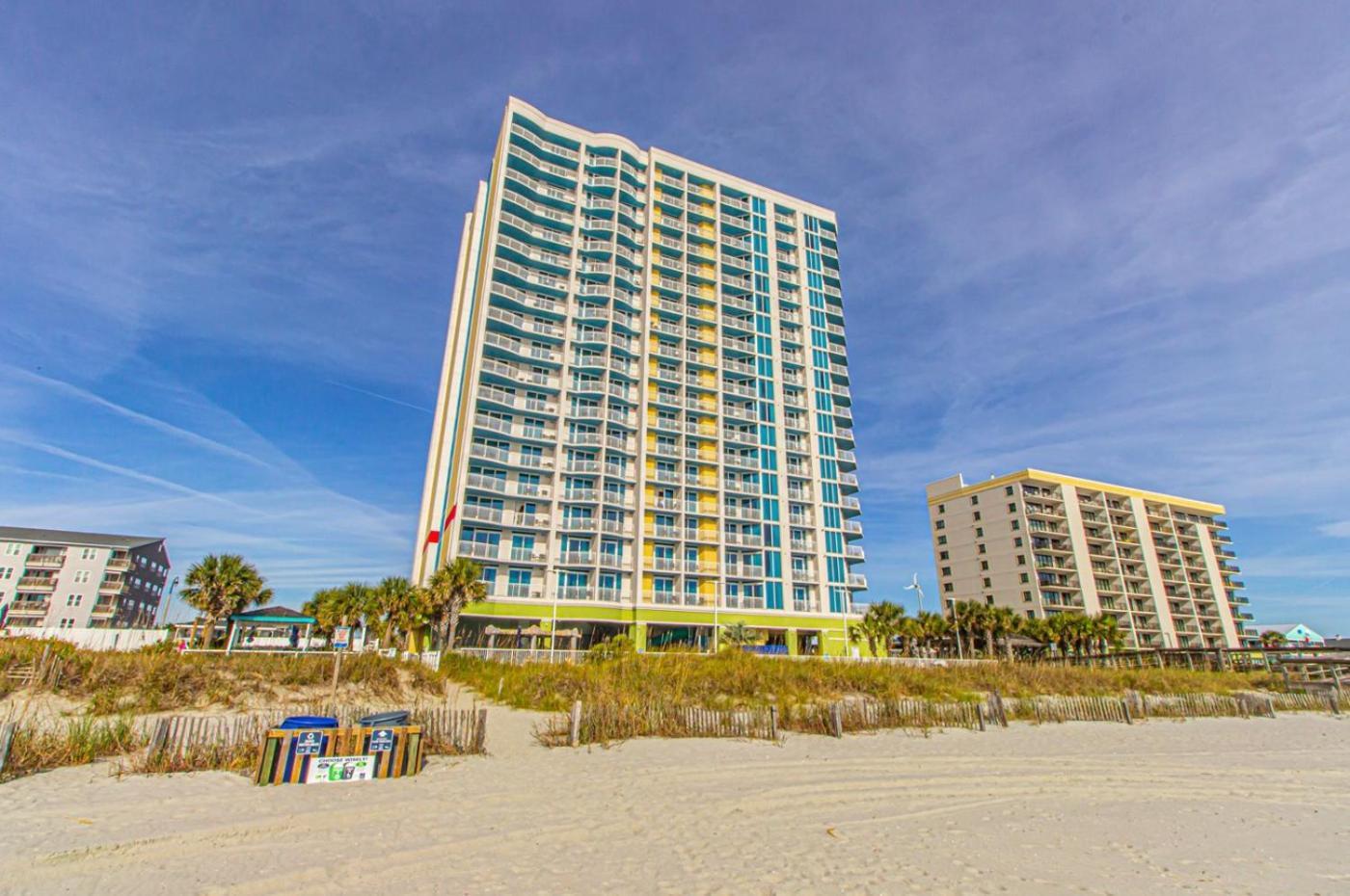 Towers On The Grove 724 Direct Oceanfront Suite Sleeps 6 Guests マートルビーチ エクステリア 写真